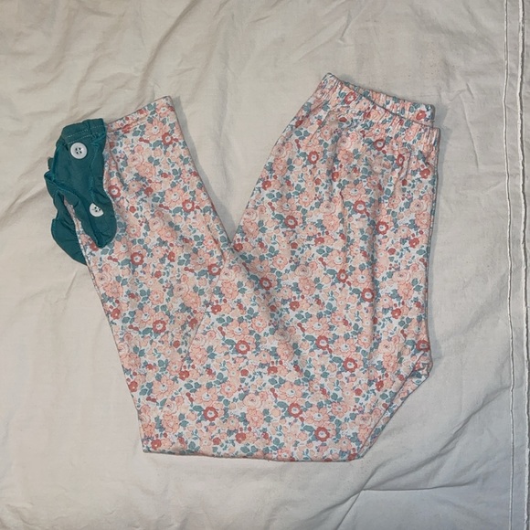 Girl’s boutique appliqué Thanksgiving matching set - Picture 3 of 3